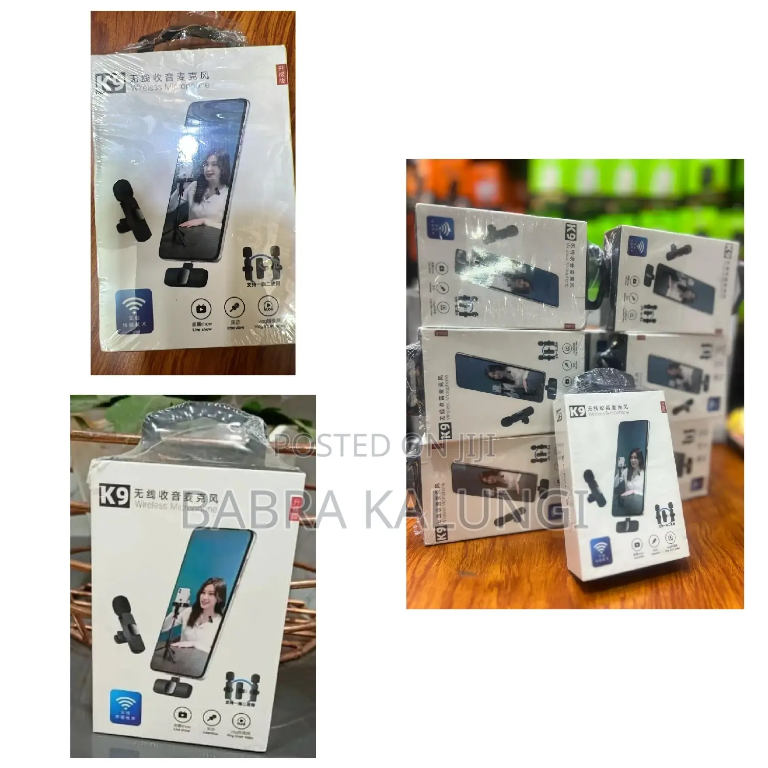 2in1 Wireless Microphone for iPhone