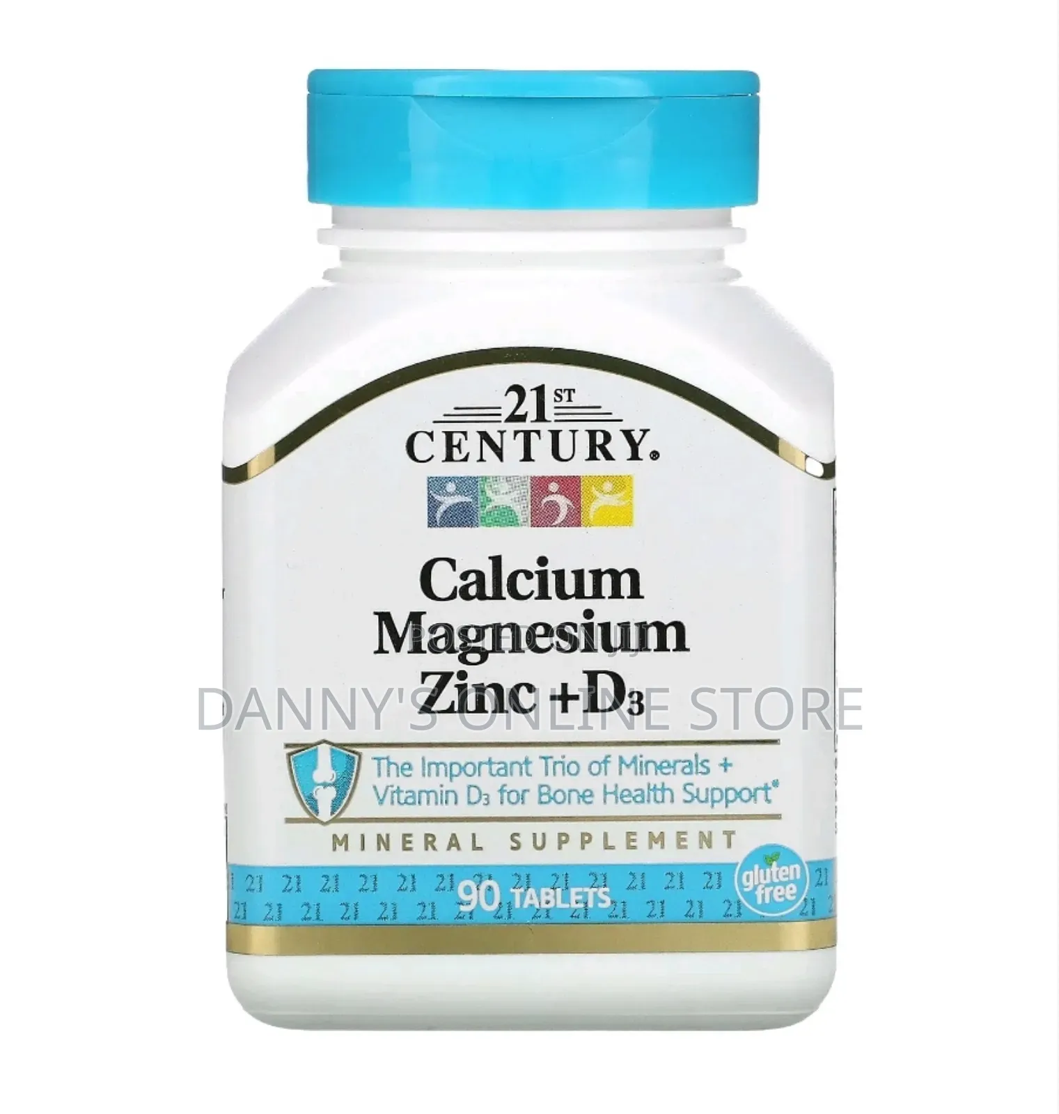Cal Mag Zinc +D3
Calcium, Magnesium and Zinc D3 90 Tablets