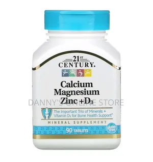 Cal Mag Zinc +D3
Calcium, Magnesium and Zinc D3 90 Tablets
