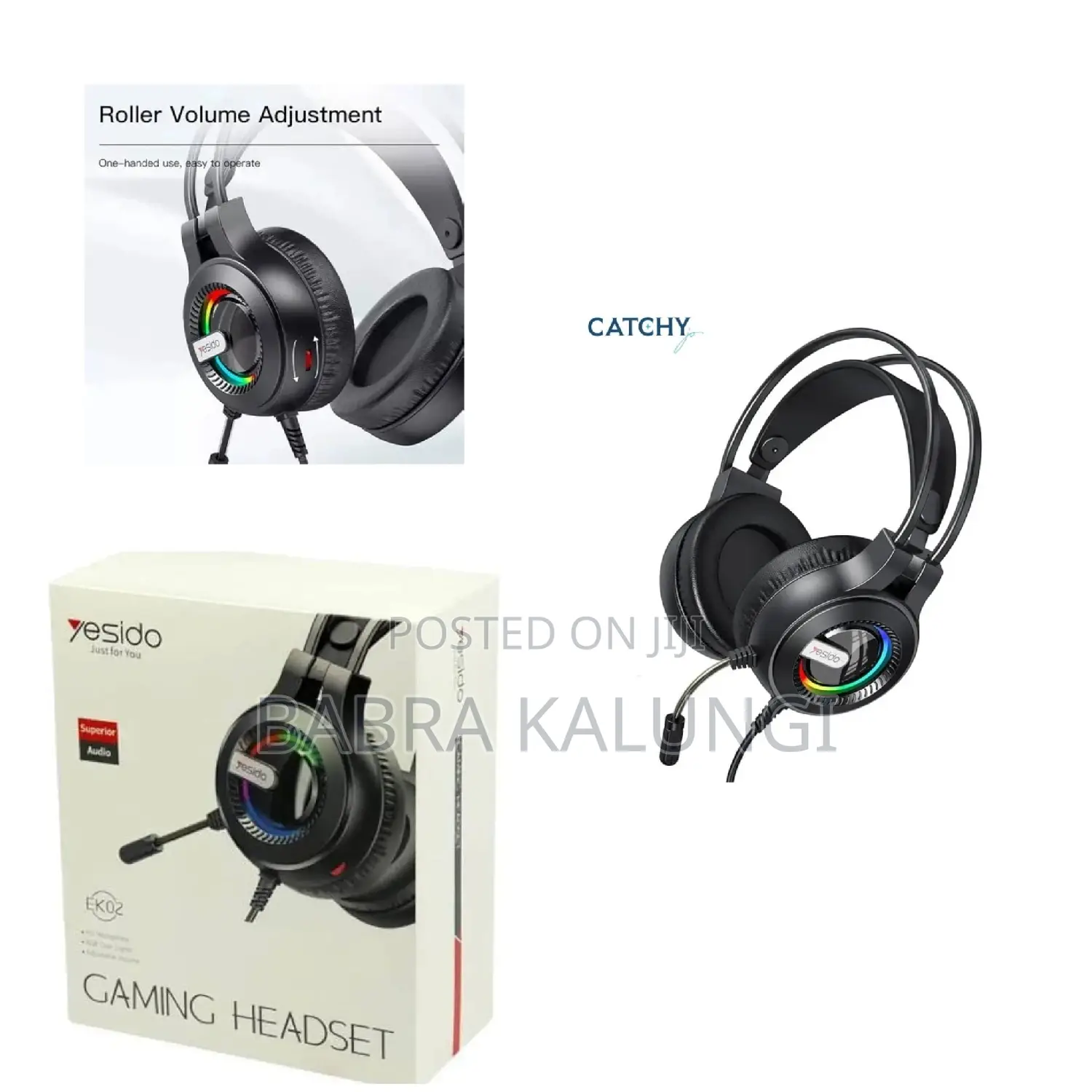 Original Wired Gaming Headphones/ Studio Headphones