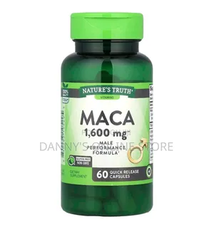 Maca, 1600mg, 60 Rapid Release Capsules