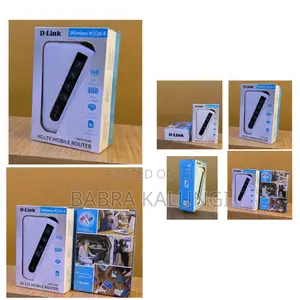 D-Link Mifi 4g Lte Mobile 12 Hour Battery Mifi -White