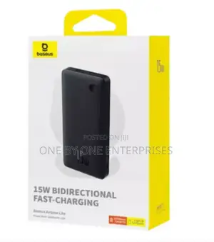 Baseus Airpow Lite 15w Bidirectional Fast Charging Powebank.