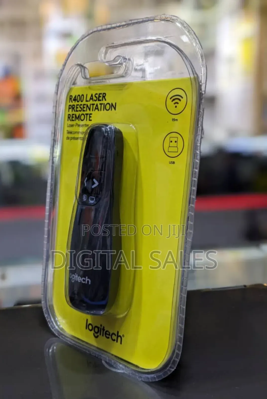 Logitech Wireless R400 Presentation Remote Laser Pointer