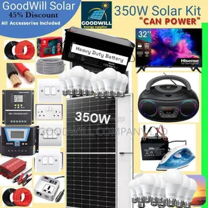 350w Solar Kit (350w Commercial Solar Energy System Full Kit