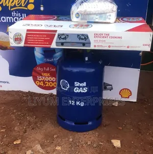 Shell Gas 12kg+ Cooker Ready for Use at 300,000.