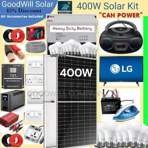 400w Solar Kit (400w Commercial Solar Energy System Full Kit