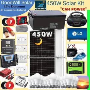 450w Solar Kit (450w Commercial Solar Energy System Full Kit