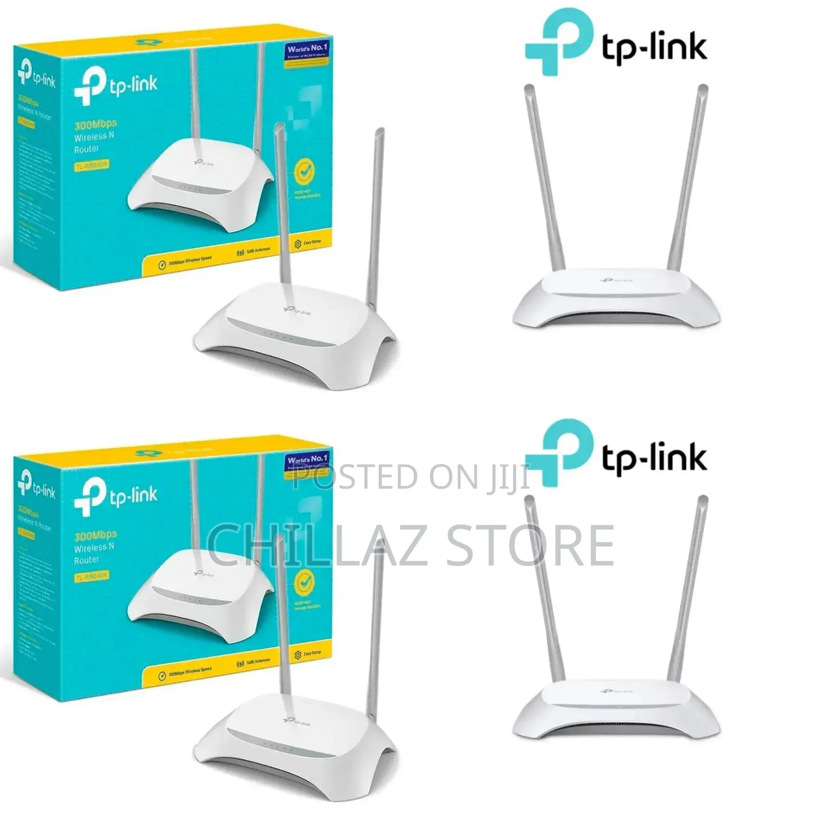 Tp- Link Wifi Extender and Router.