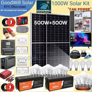 1000w Solar Kit (1000w Commercial Solar Energy System Kit