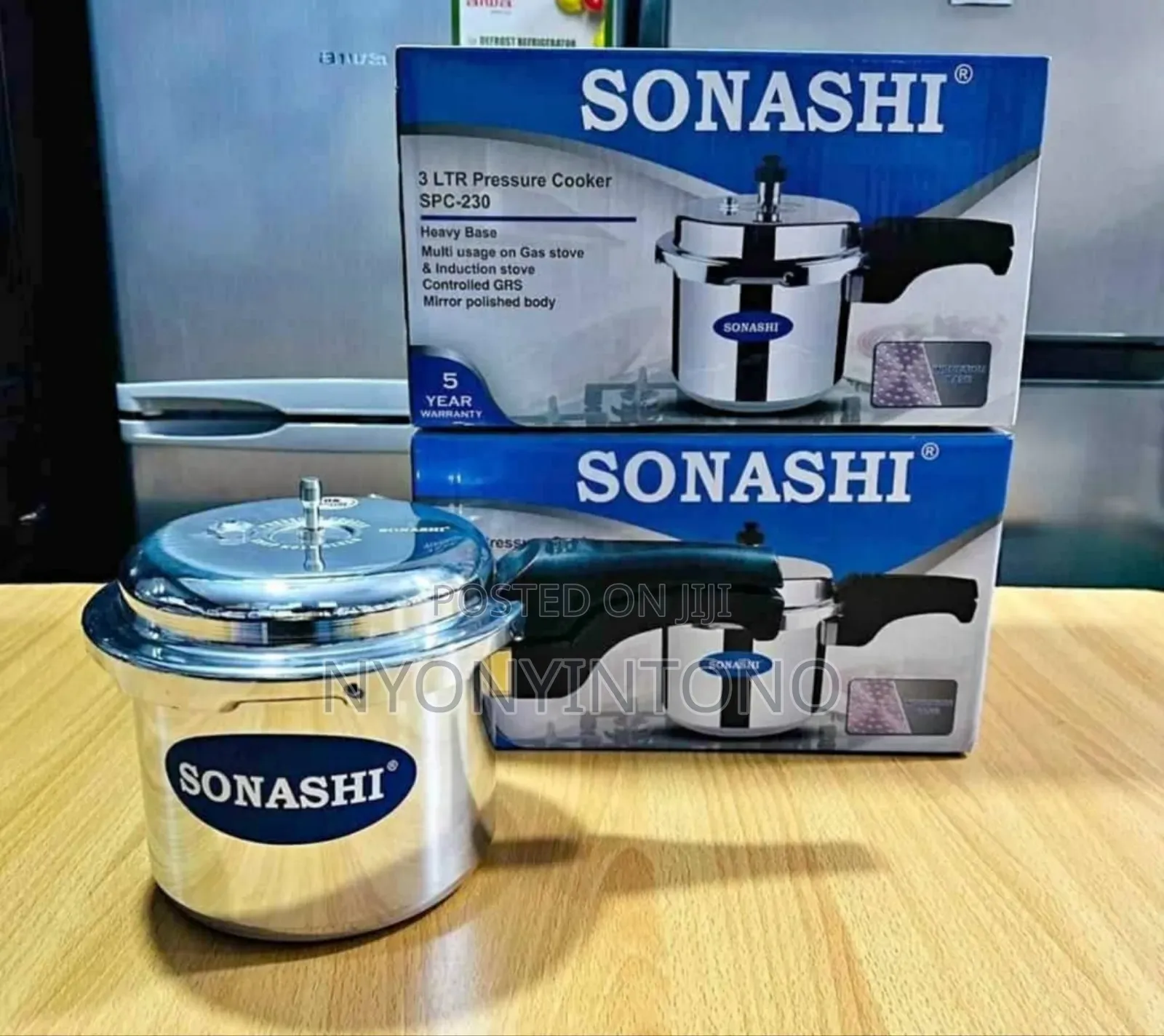 Sonashi 3litres High Quality Pressure T