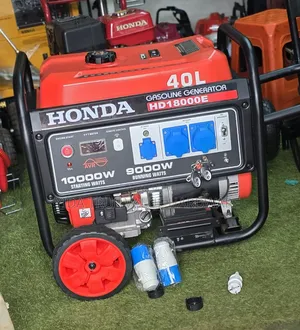 10kva Honda Generator Button and Key to Start