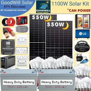 1100w Solar Kit (1100w Commercial Solar Energy System Kit)
