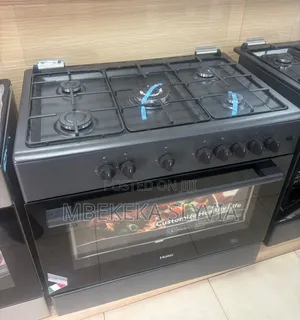 Haier Free Standing Cooker 5gas Burner 90x60cm