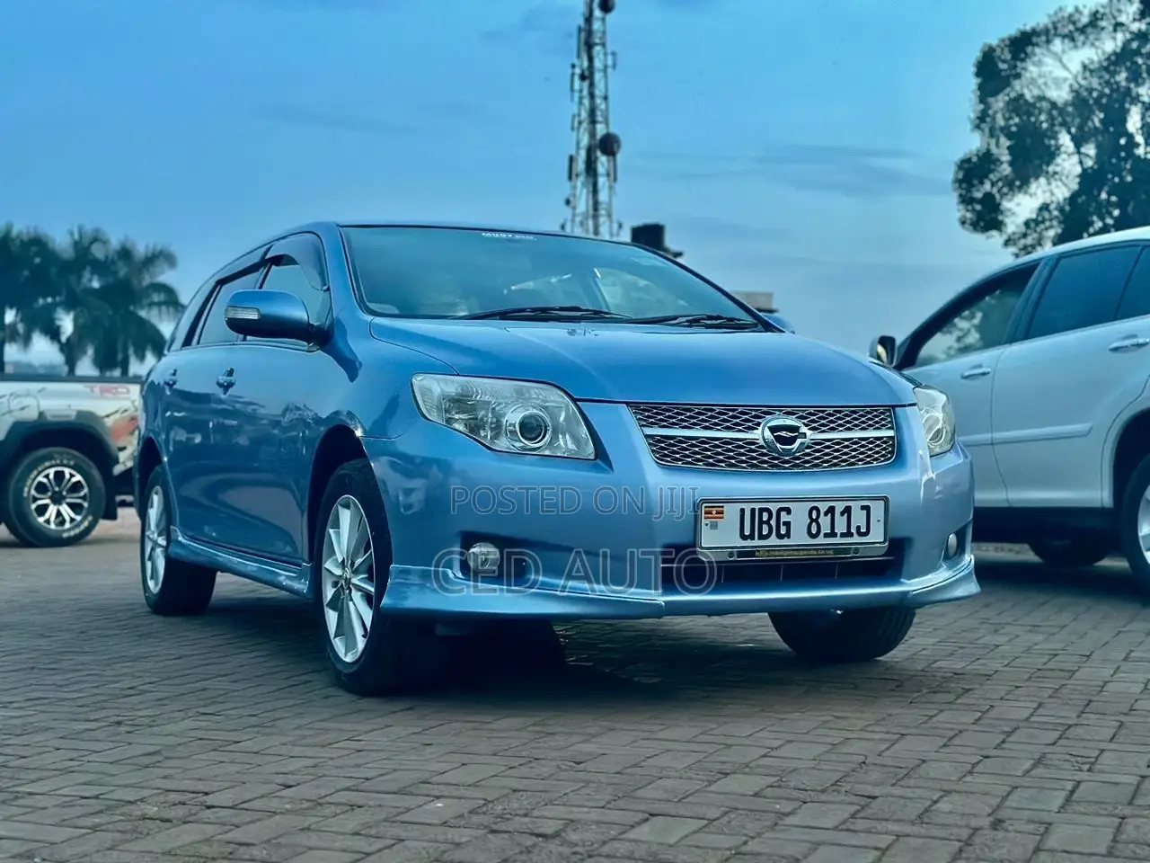 Toyota Corolla Fielder 2008 Blue
