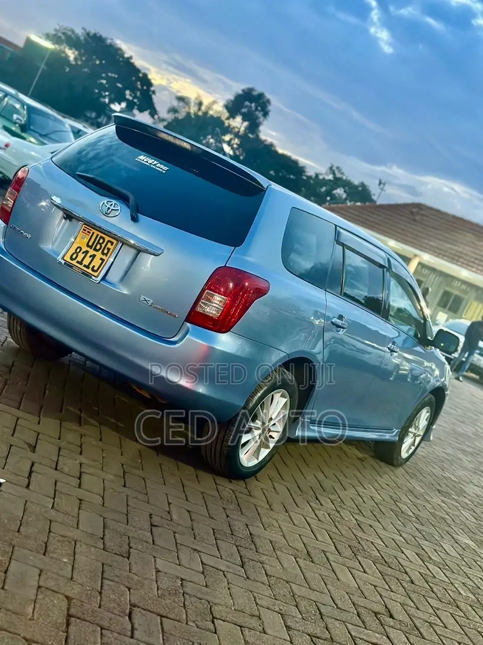 Toyota Corolla Fielder 2008 Blue