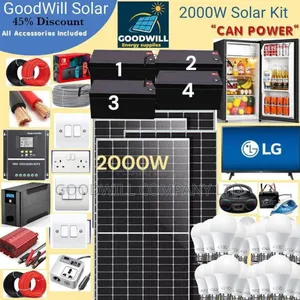 2000w Solar Kit (2000w Commercial Solar Energy System Kit)