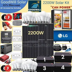 2200w Solar Kit (2200w Commercial Solar Energy System Kit)