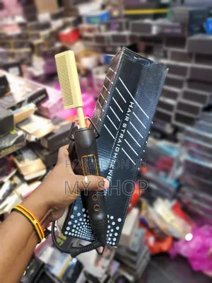 Electric Metalic Hair Comb