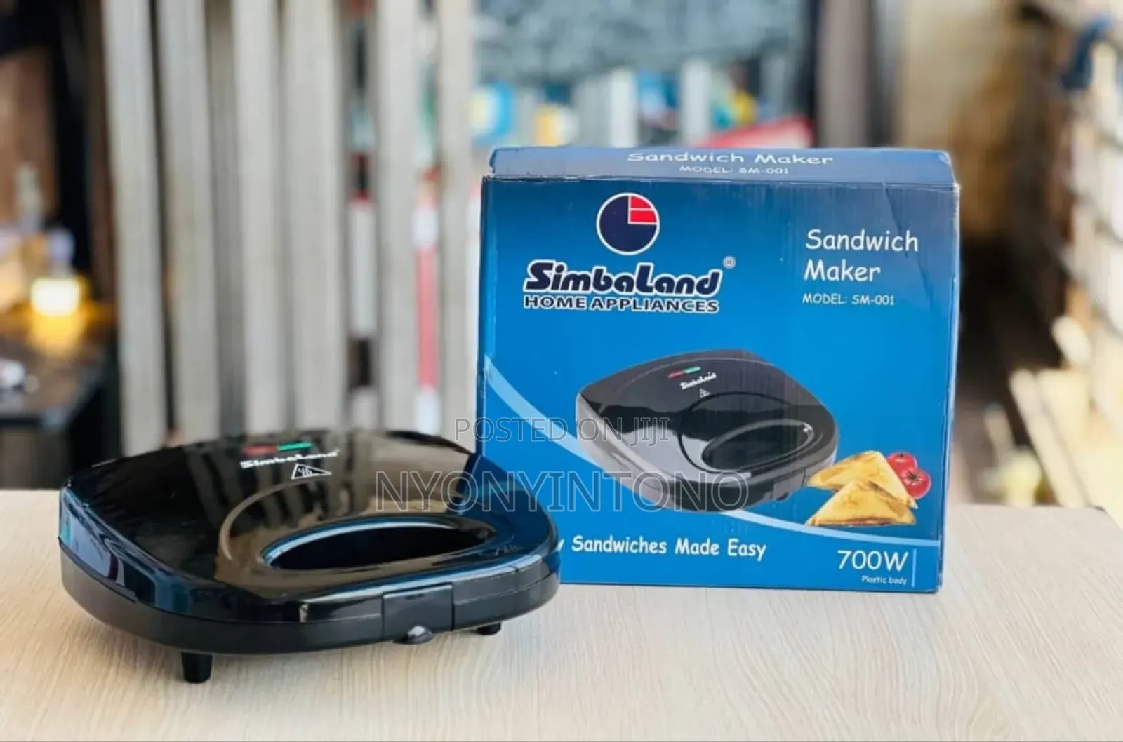 Simbaland High Quality Stainless Sandwich Maker