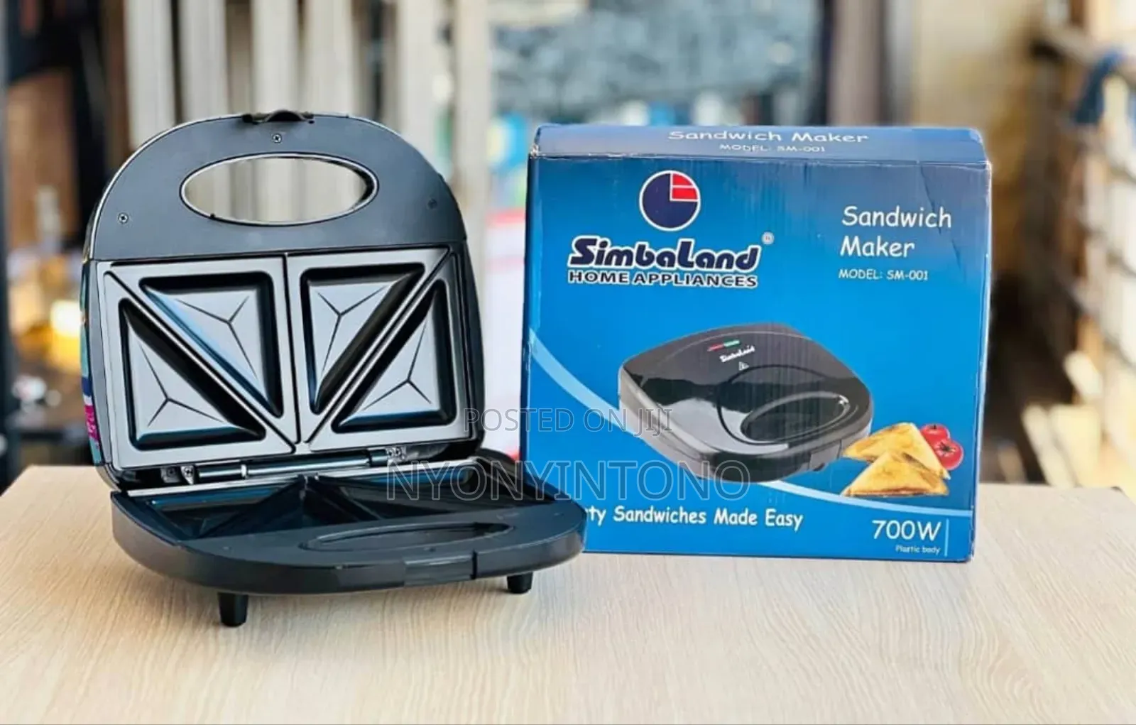 Simbaland High Quality Stainless Sandwich Maker
