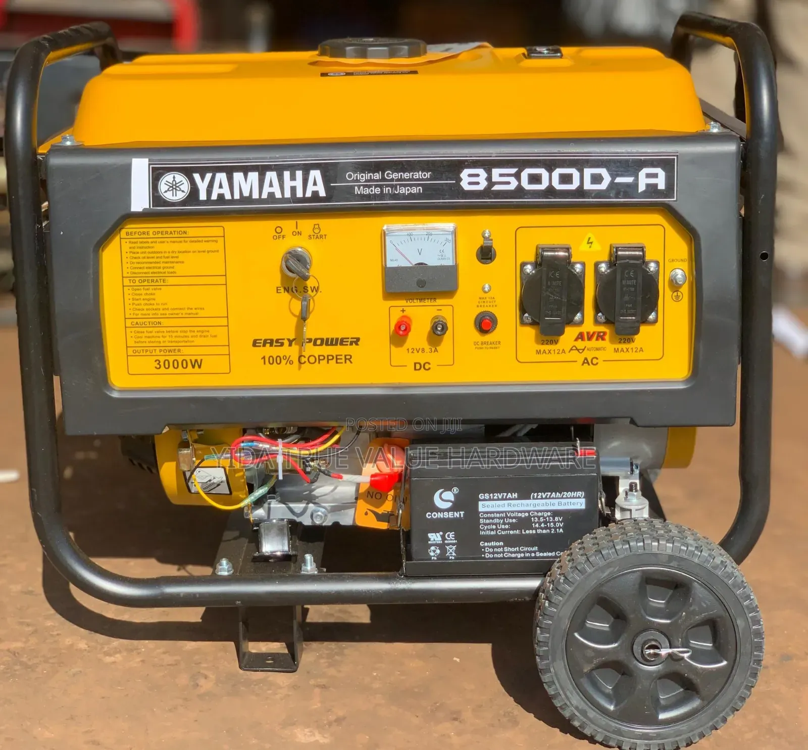 Generator 3000w Yamaha Brand