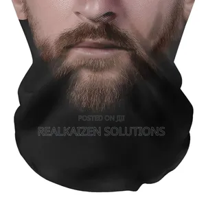Realistic Lionel Messi 3d Printed Breathable Full Face Mask