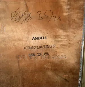 200,000va Andeli Stabilizer / Automatic Voltage Regulator