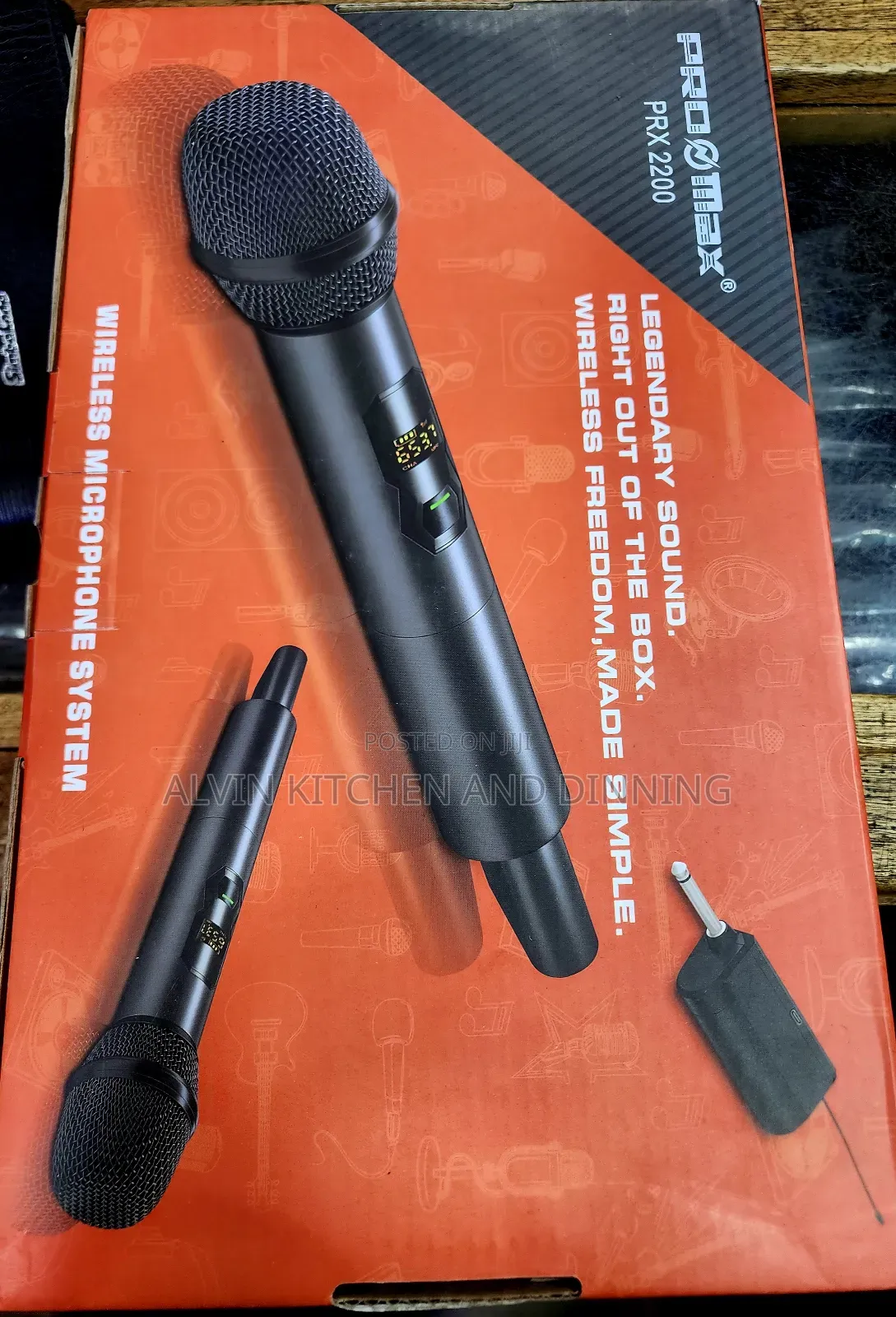 Microphones, 2pcs Wireless