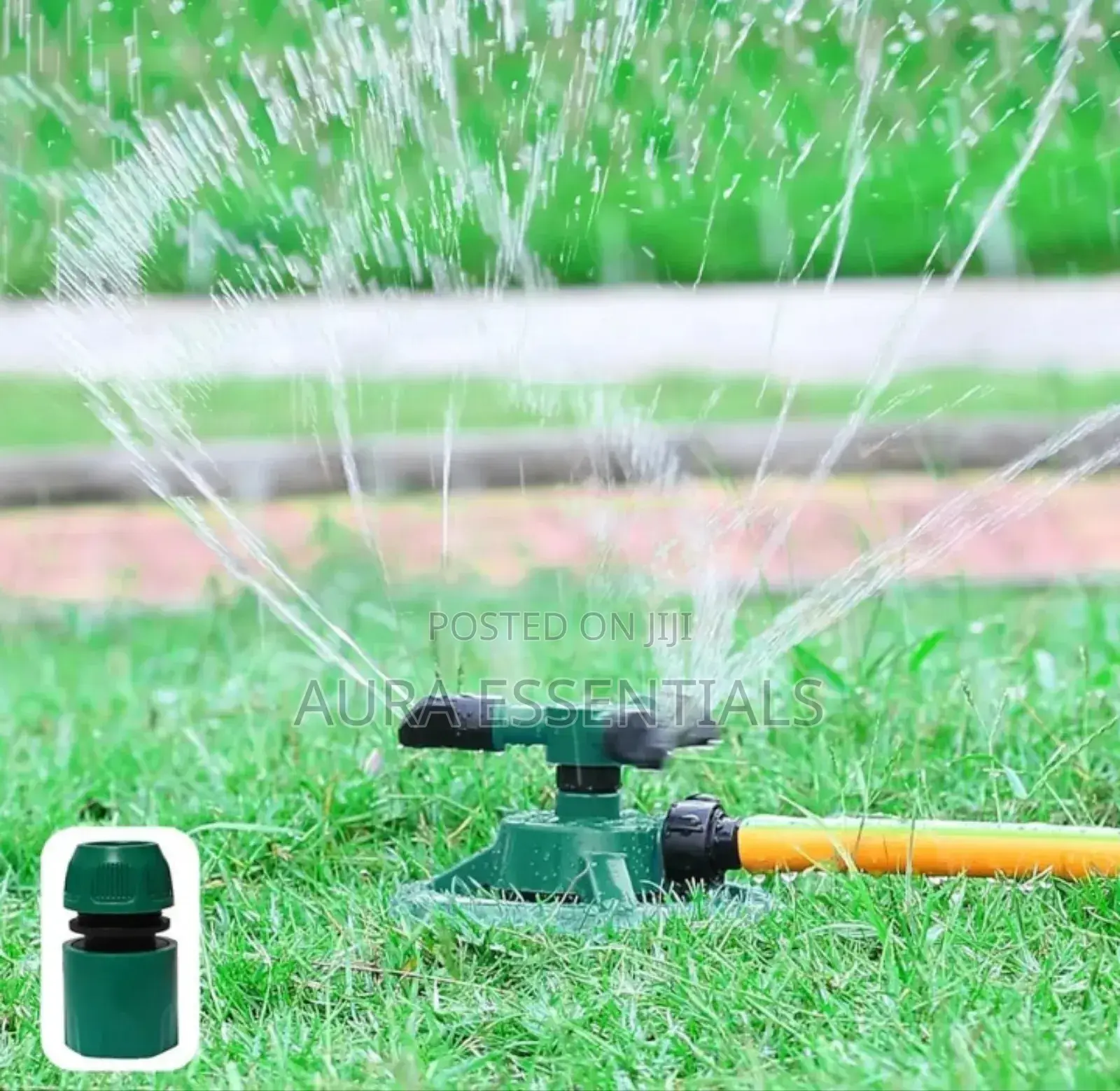 Automatic 360° Rotating Garden Sprinkler