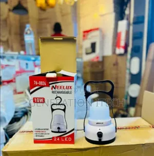 Neelux Emergency Rechargeable Light Lamp