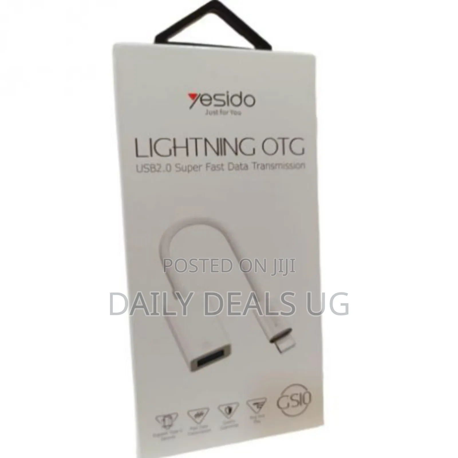 Yesido Lightening Otg Adapter - White