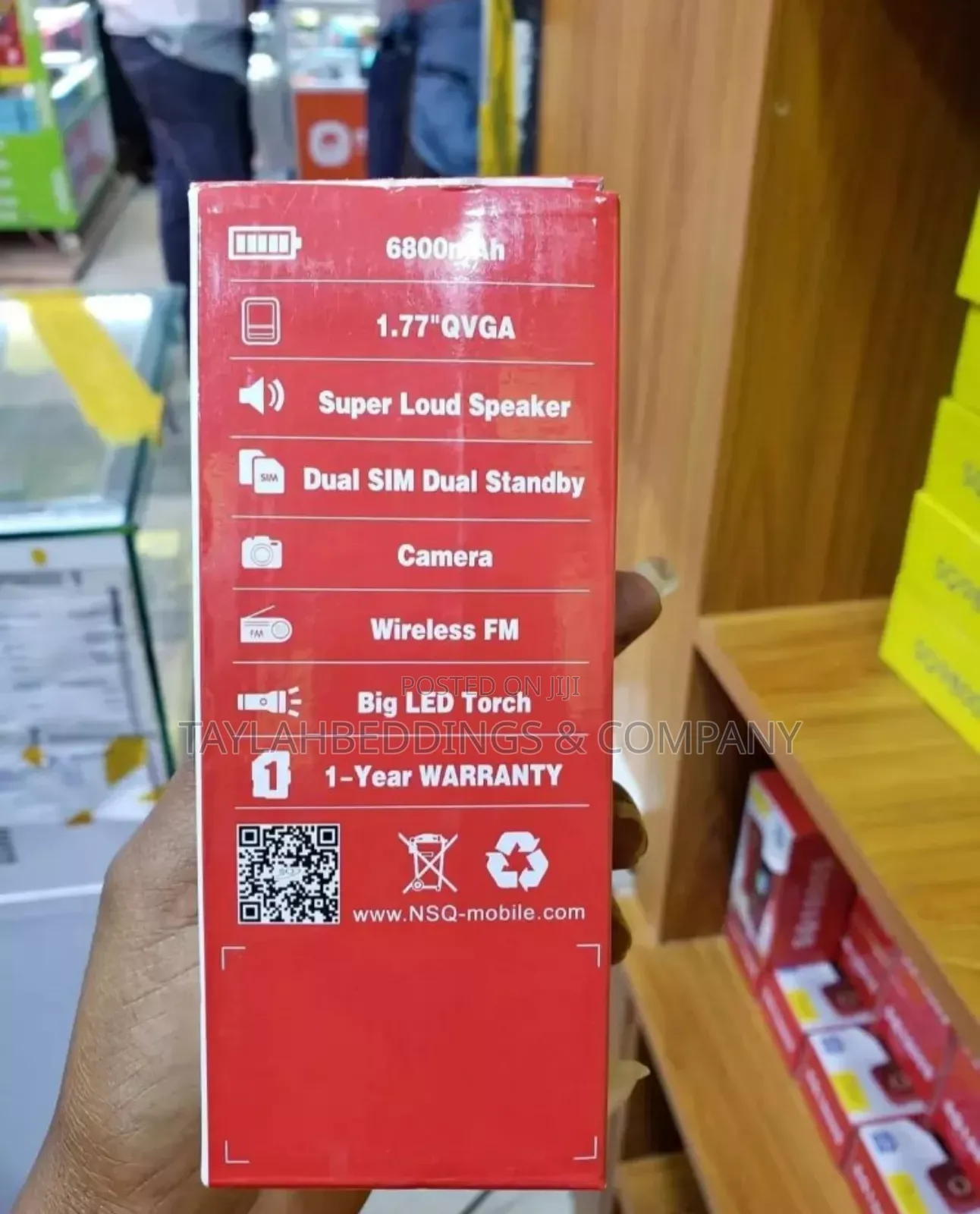 New SQ 1000 8 GB Red