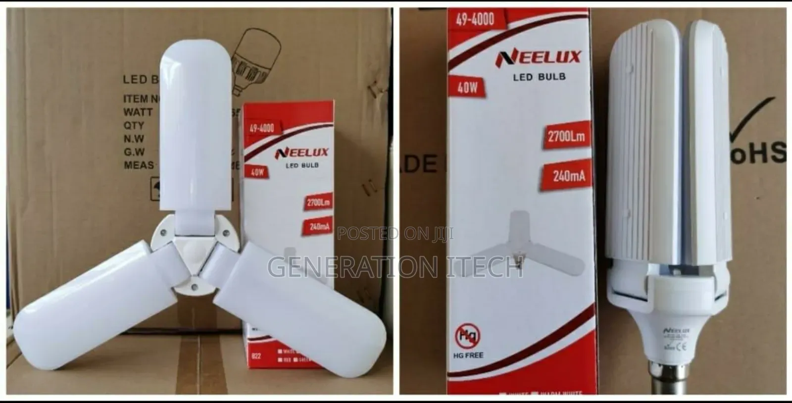 Neelux RGB Fan Light- For Indoor
