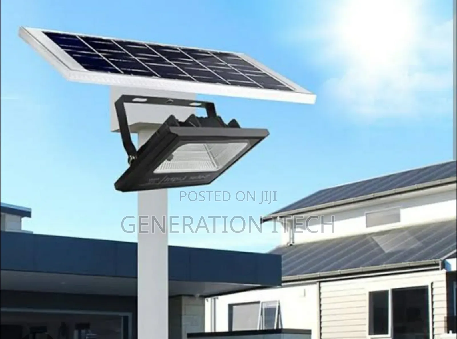 Neelux 30 Watt Solar Flood Light
With Motion Sensor Remote