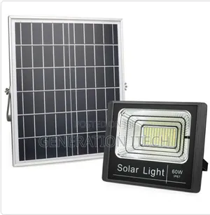 Solar Flood Light 60w - Neelux-With Motion Sensor and Remote