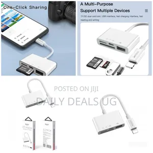 Lightning to Usb Adapter, Otg Adapter, Yesido Gs12