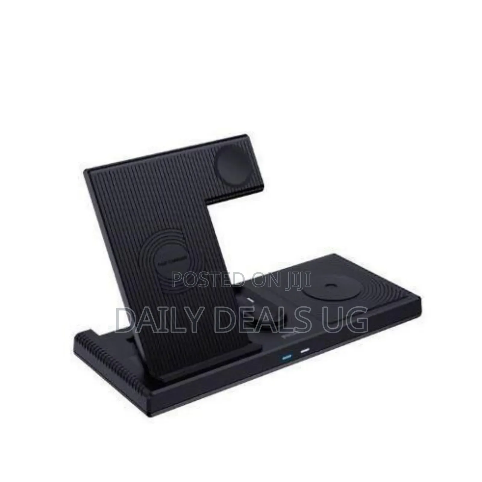 Yesido 18watts 4 in 1 Fast Wireless Charging Dock - Black