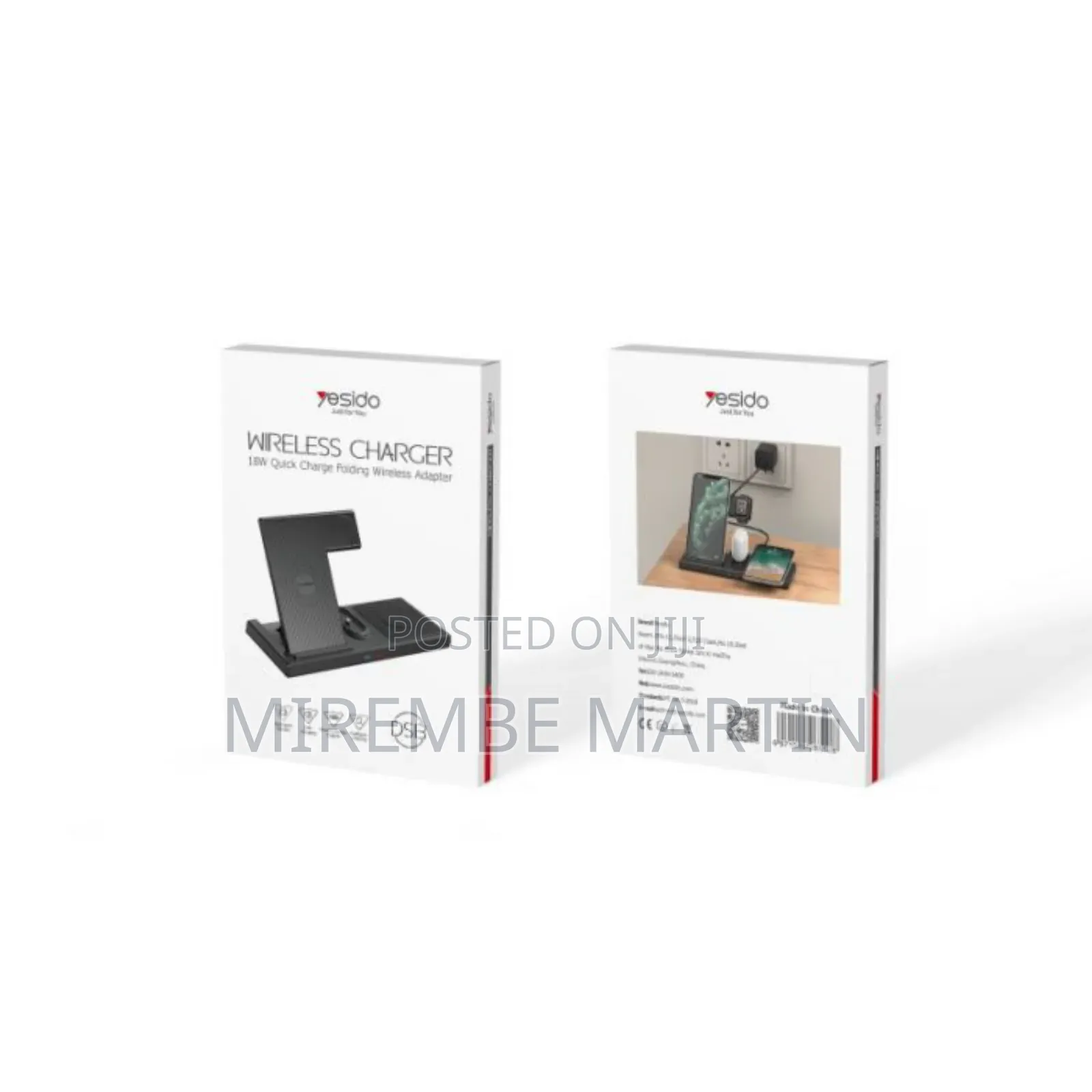 Ds13 Foldable Portable Usb Fast 4 in 1wireless Charging Dock