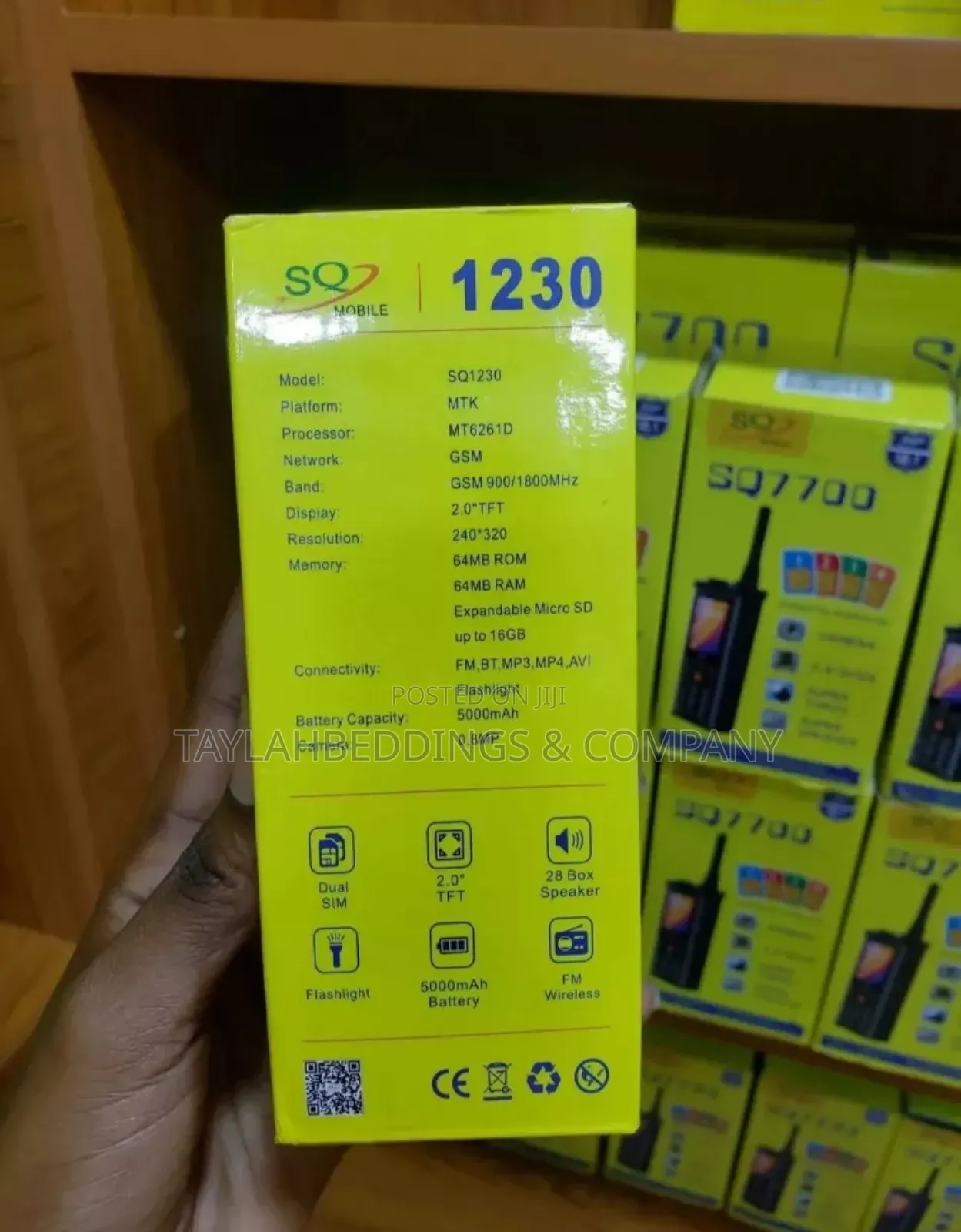 New SQ 1000 8 GB Black