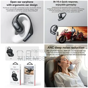 Yesido Ysp23 Noise Reduction Ows Bluetooth Earphone(Black)