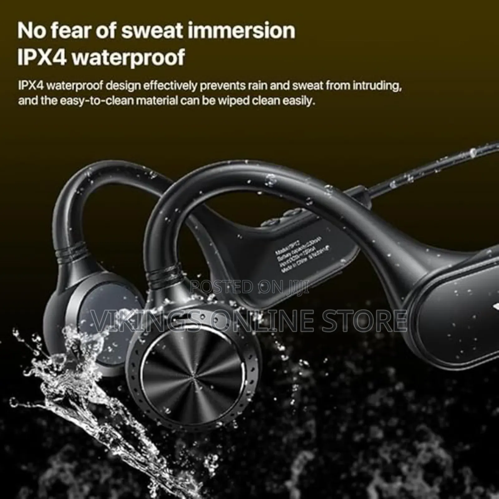 Ysp12 Bone Conduction Wireless Neckband Sport Headset