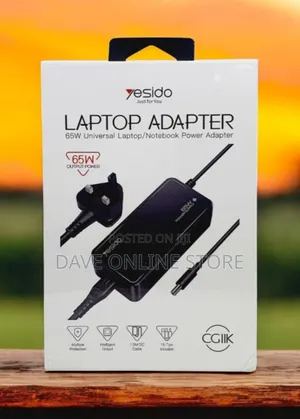 Yesido 65w Laptop Charger Black Cg11k