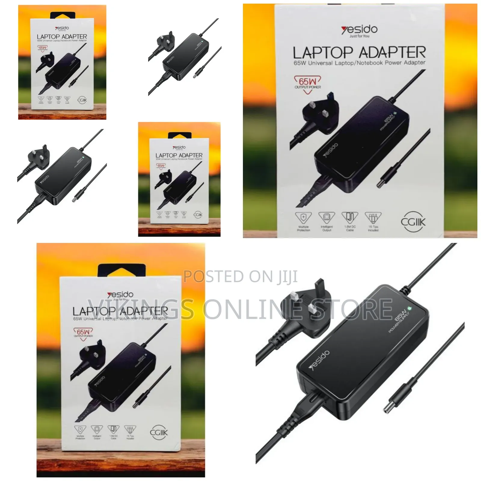 Yesido Universal Laptop Adapter-65w