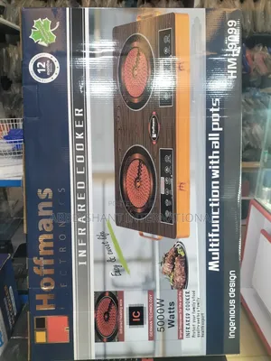 Hoffmans Double Infrared Hotplate Cooker