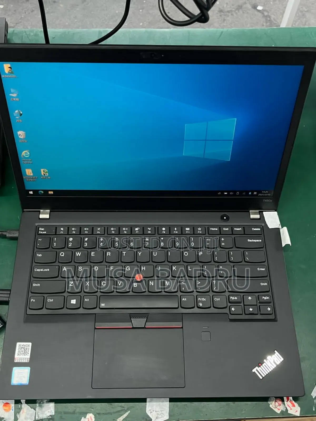New Laptop Lenovo Thinkpad T490s 8GB Intel Xeon SSD 256GB