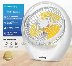 Sanford Multifunction Rechargeable Table Fan