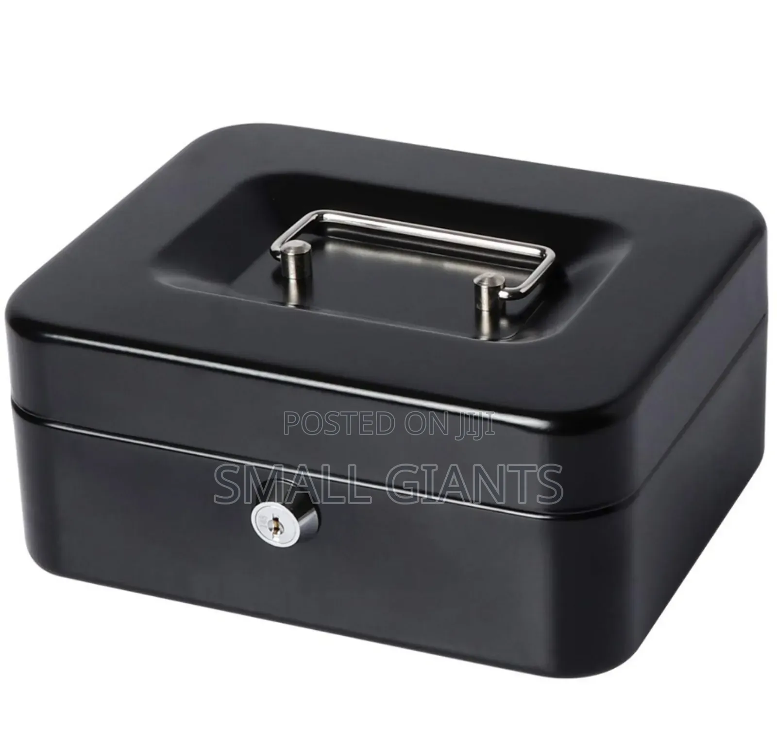 Cash Box With Coin Separator Tray