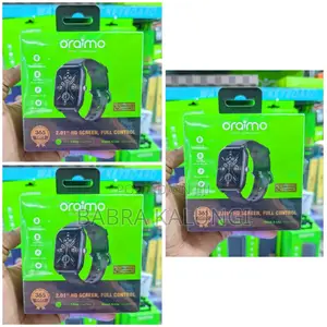 Oraimo Watch 5 Lite 2.01" Hd Calling Waterproof Smart Watch