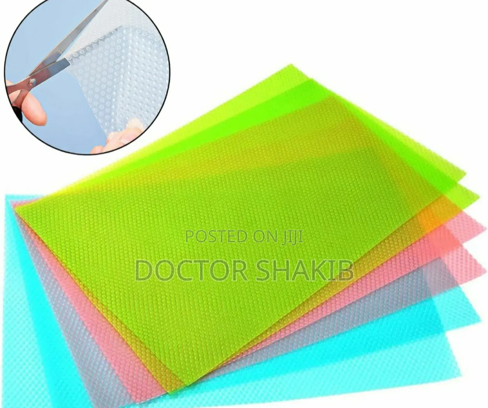Antibacterial Fridge/Refrigerator Mats - 4pcs
